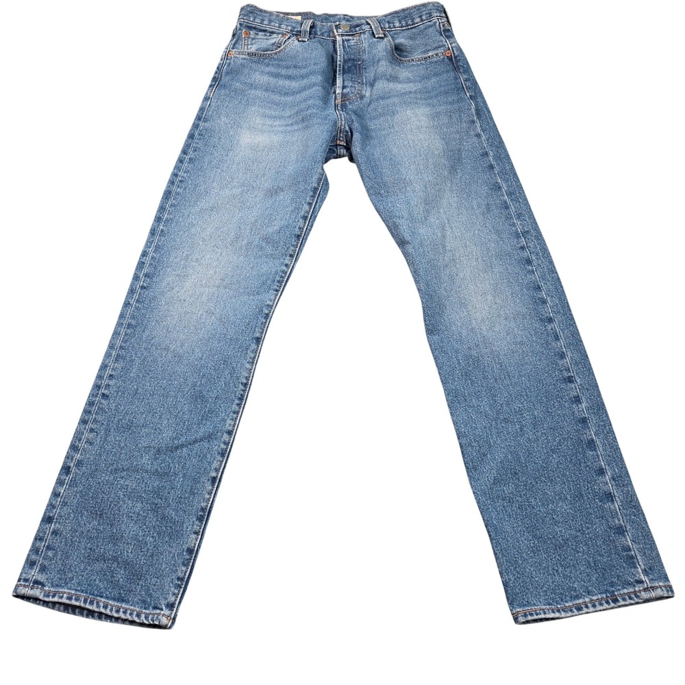 Levis 501 93 Premium Straight Leg Jeans Mens 27x29 (tag W29 L30) Blue Denim
